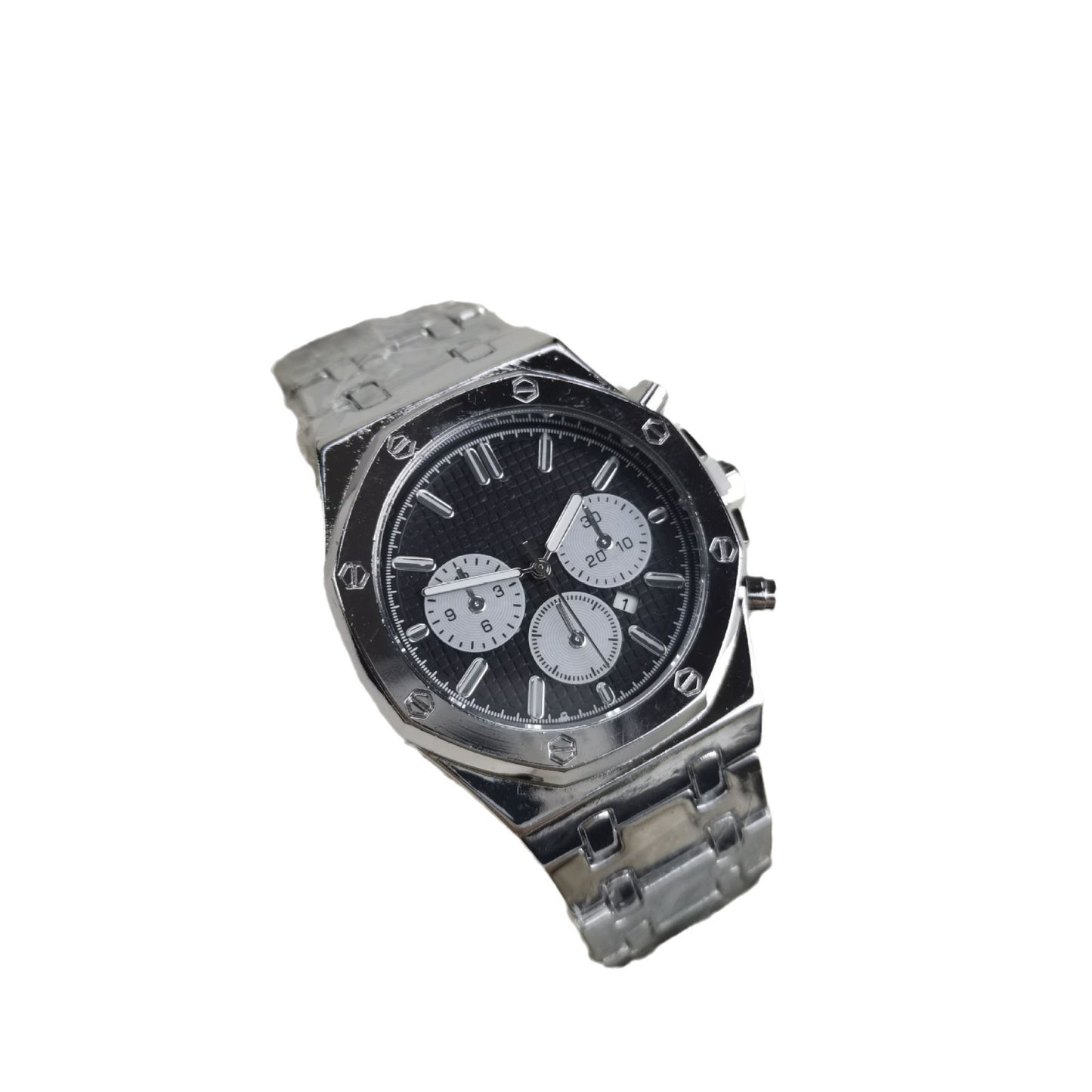 Royal Oak Steel Band Silicone New Men&#039;s Watch Business Quartz Waterproof Men&#039;s Watch AP Fashion Trend Watch